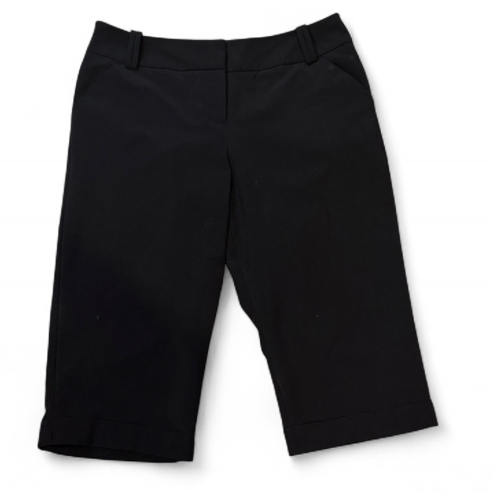 Worthington | Women’s Black Cropped Pants | 12 Petite